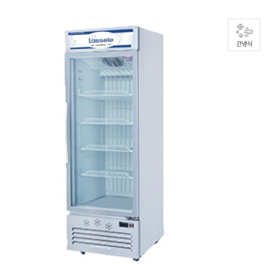 [라셀르] 간냉식 쇼케이스 냉동고 445L